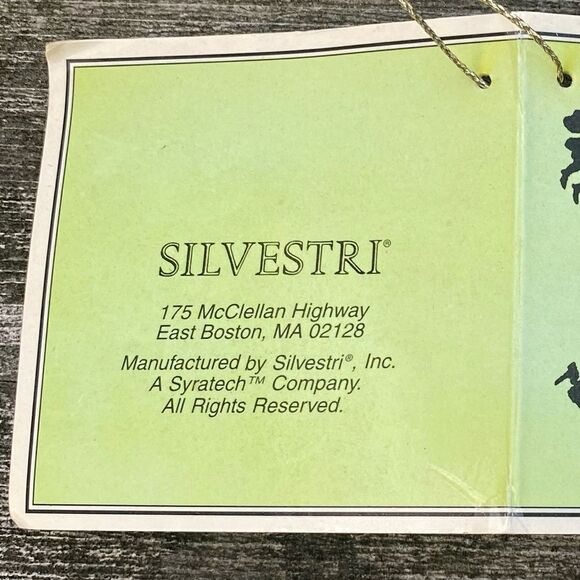 NWT Vintage SILVESTRI by Karen Rossi Fanciful Flights Ornament Animal Shopper - Picture 10 of 13